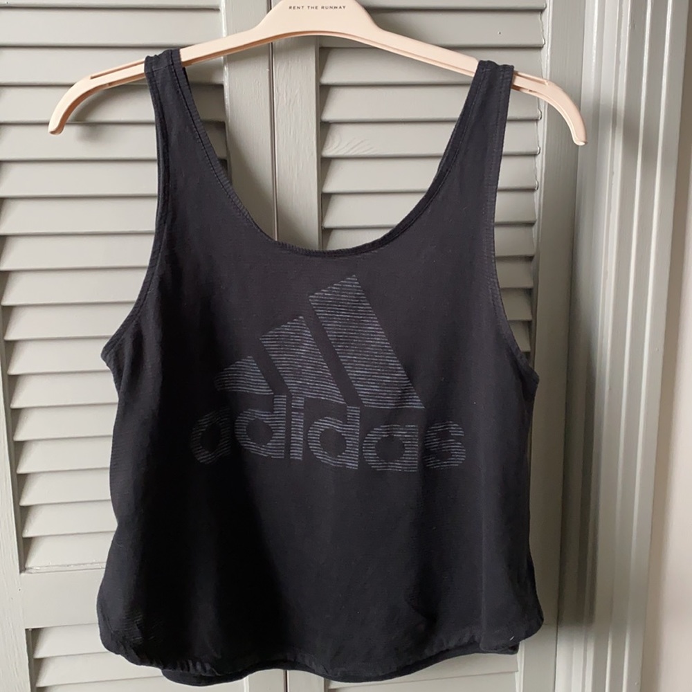 Adidas workout tank. Oversized.